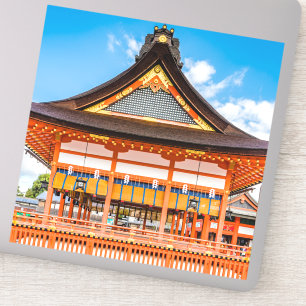 Adesivo Gai-Haiden, santuário de Fushimi Inari-Taisha, Kyo