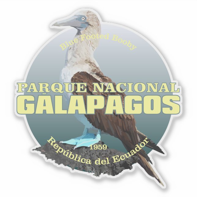 Adesivo Galápagos WT (Frente)