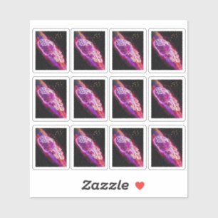 Adesivo Galaxy Aquarius Constelação Zodiac Sinal