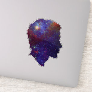 Adesivo Galaxy Silhouette Sticker