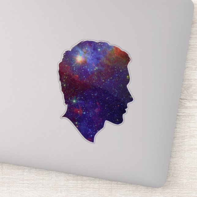 Adesivo Galaxy Silhouette Sticker (Detalhe)