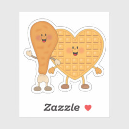 Adesivo Galinha De JollyKins E Waffles