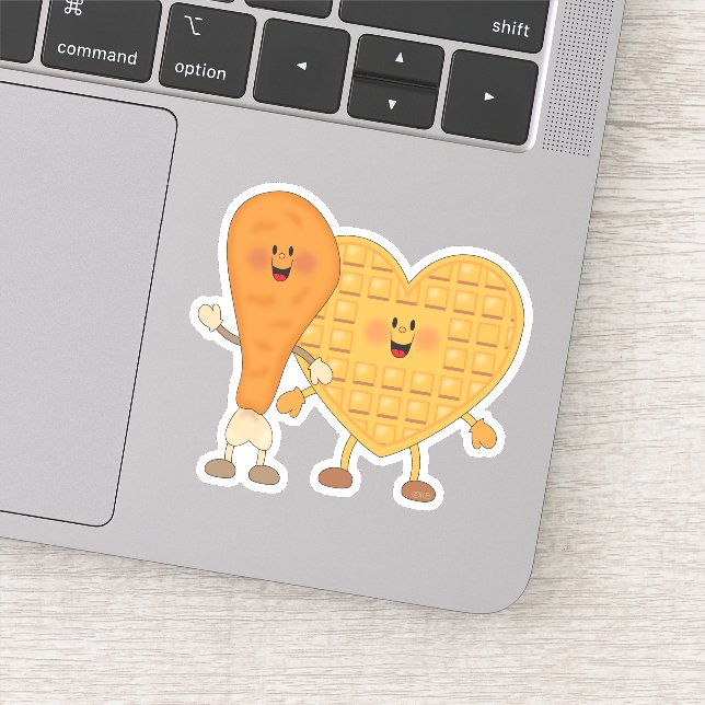 Adesivo Galinha De JollyKins E Waffles (Detalhe)