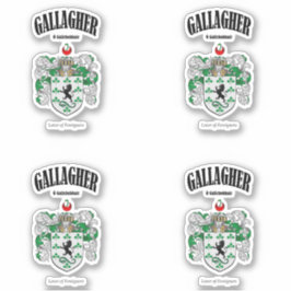 Adesivo Gallagher Crest Tradução e Significado Irlandês (x