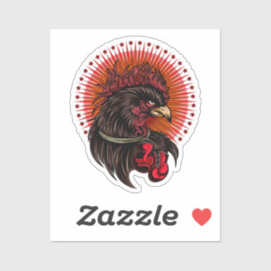 Adesivo Galo de Boxing