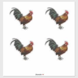 Adesivo Galo Radiante