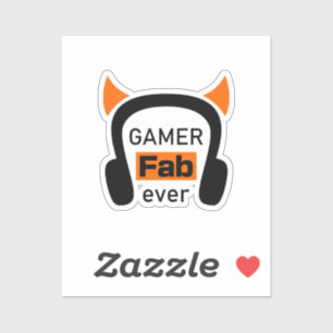 Adesivo gamer fab-ever