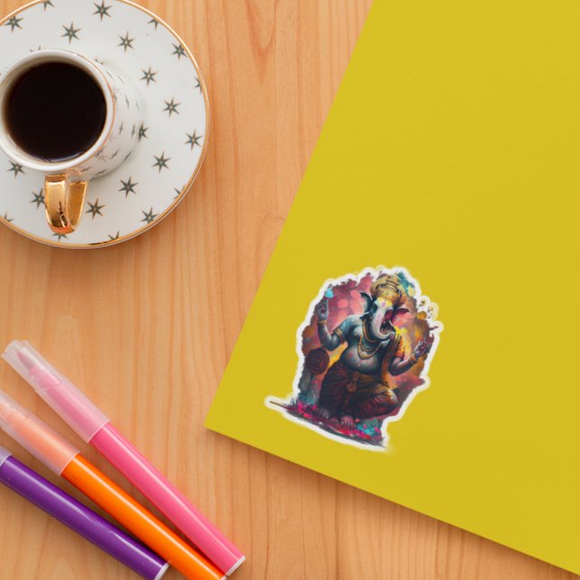 Adesivo Ganesh Hindu Sticker (Criador carregado)