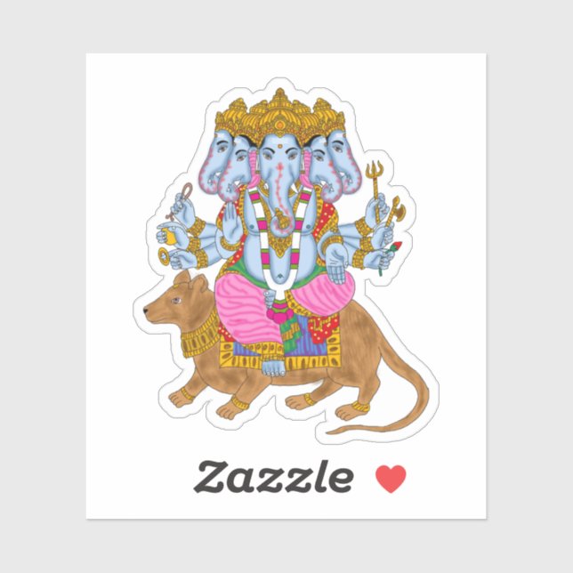 Adesivo Ganesha Sticker Collection (Folha)
