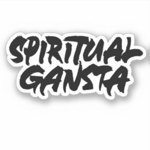 Adesivo Gansta espiritual