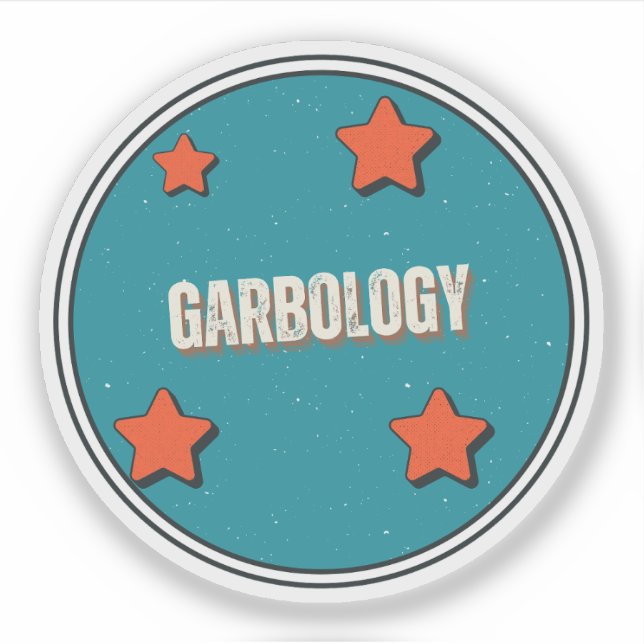 Adesivo Garbologia (Frente)