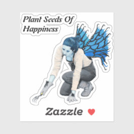 Adesivo Garden de Fada Escura Fantasy Art Sticker