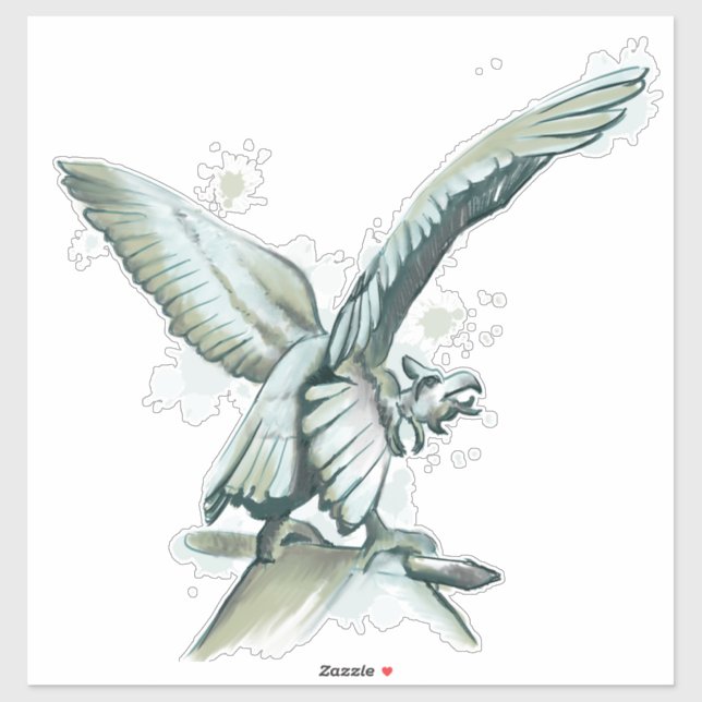 Adesivo Gargoyle (Folha)