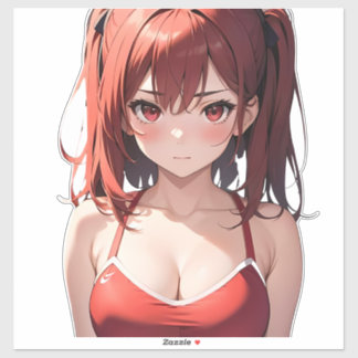 Adesivo Garota de Animação de Gym, Yasutake Kohaku