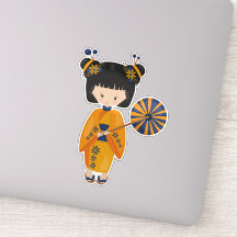 Garota Japonesa, Japão, Garota Bonita, Orange Kimo