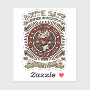 Adesivo Gate Sul H.S. Custom-Cut Vinyl Ramsey Sticker