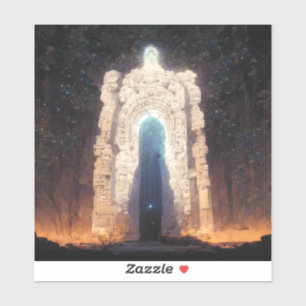 Adesivo Gate To Eternity Fantasy Sci-Fi Art