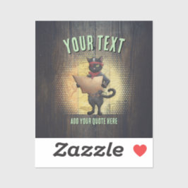 Adesivo Gatinho Buccaneer Sunset Quest Vinyl Sticker