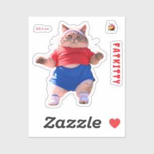 Adesivo Gatinho DE GORDURA