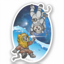 Gatinhos no mar e no espaço - PACOTE de benefícios