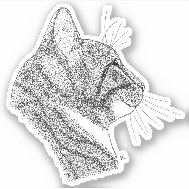 Adesivo gato (Frente)