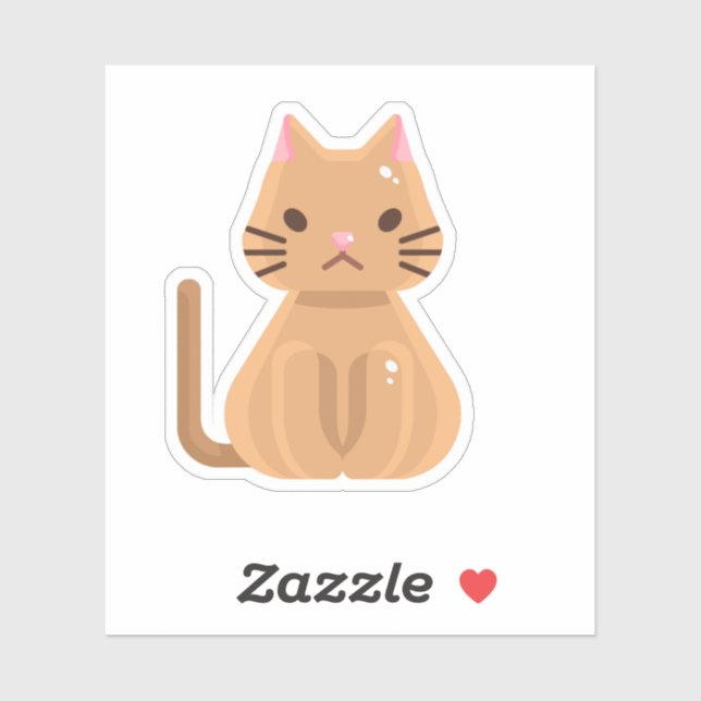 Adesivo Gato (Folha)