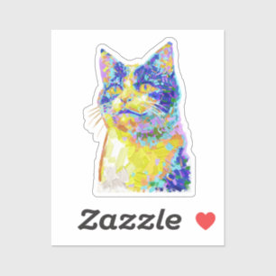 Adesivo Gato à luz do sol