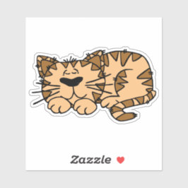 Adesivo Gato adormecido