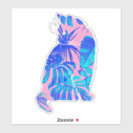 Adesivo gato botânico