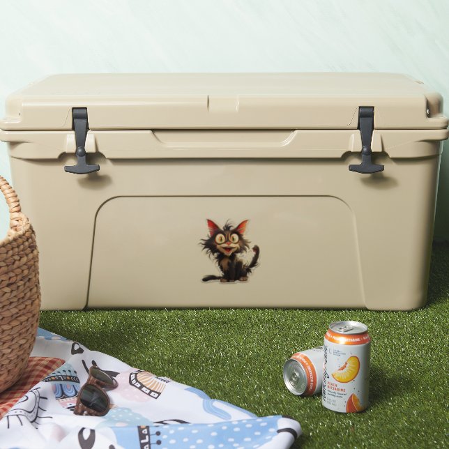 Adesivo Gato Cinto (Refrigerador)