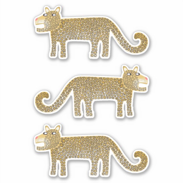 Adesivo Gato de Selva (Frente)