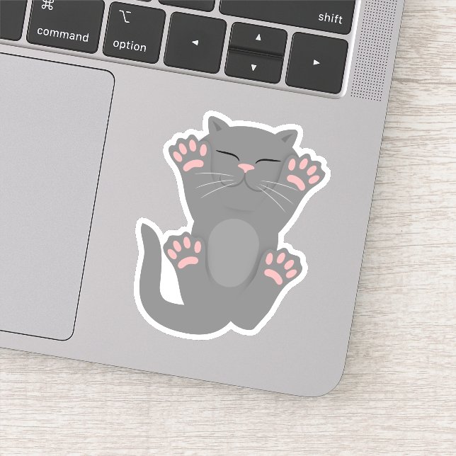 Adesivo Gato Dormindo (Detalhe)