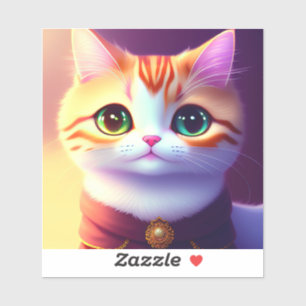 Adesivo Gato fofo