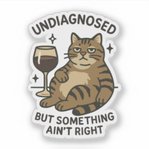 Adesivo Gato não diagnosticado, mas algo não está certo co