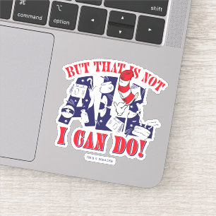 Adesivo Gato no Chapéu   Mas Não É Tudo O Que Posso Fazer