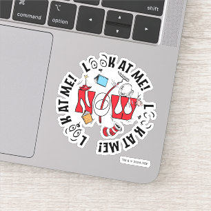 Adesivo Gato no Chapéu   Olhe Para Mim! Olhe Para Mim!