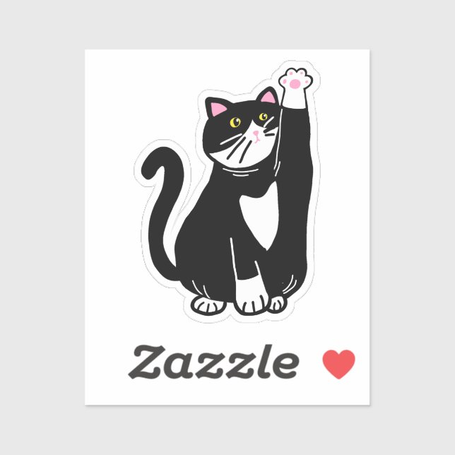 Adesivo Gato Reprodutor (Folha)