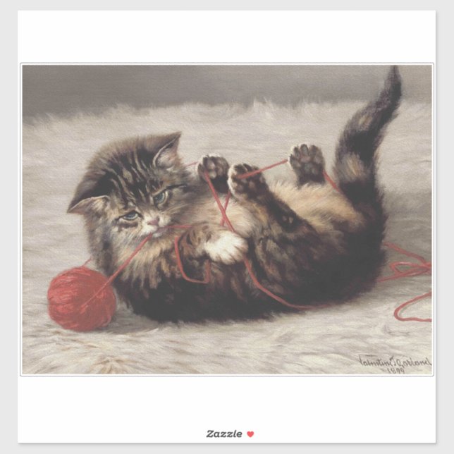 Adesivo Gato's Cradle, Uma Bola de Giro (Folha)