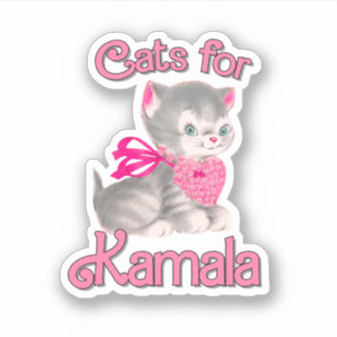 Adesivo Gatos para Kamala