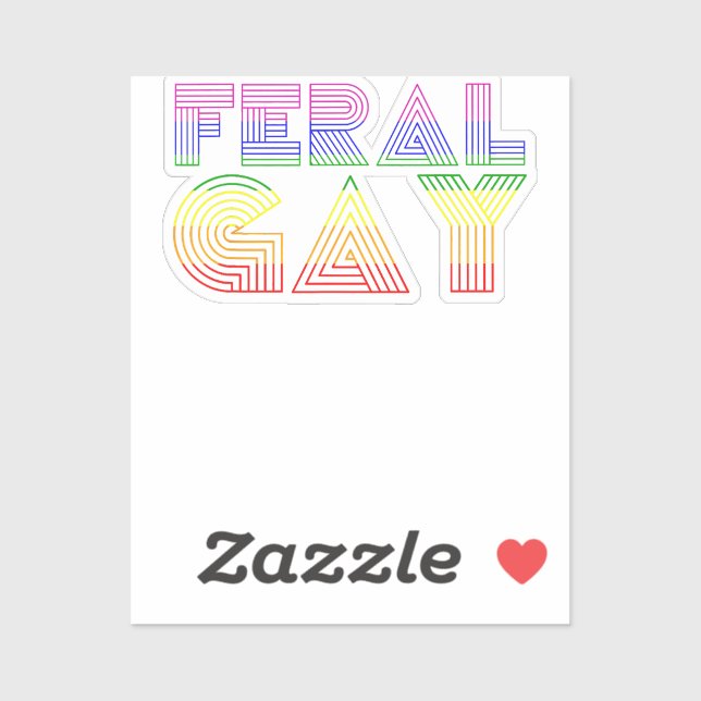 Adesivo Gay Bi Pan Trans Orgulho Gay LGBT Feral Memória Ra (Folha)