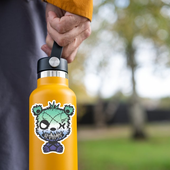 Adesivo Gay do gótico MLM - Urso Colorido (Criador carregado)