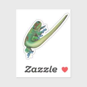 Adesivo Gecko do Dia Bonito ( o que você está falando comi