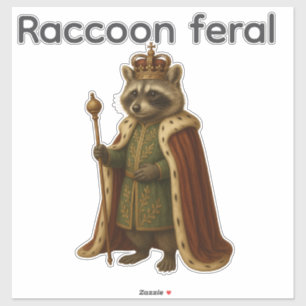Adesivo Geft Stickers Raccoon