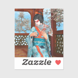 Adesivo Geisha