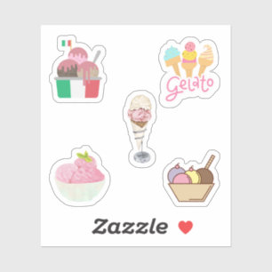 Adesivo Gelato Stickers