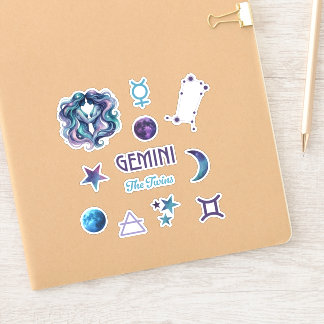 Adesivo Gemini Zodiac Sticker Collection