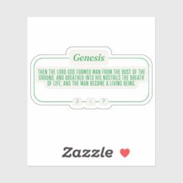 Adesivo Gênesis 2:7