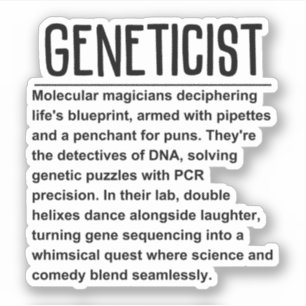 Adesivo Geneticista