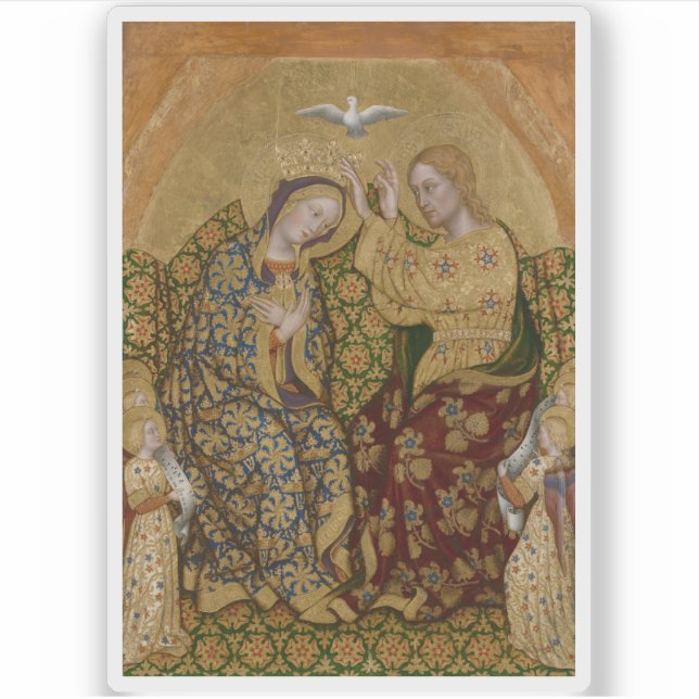 Adesivo Gentile da Fabriano - coroação da Virgem (Frente)