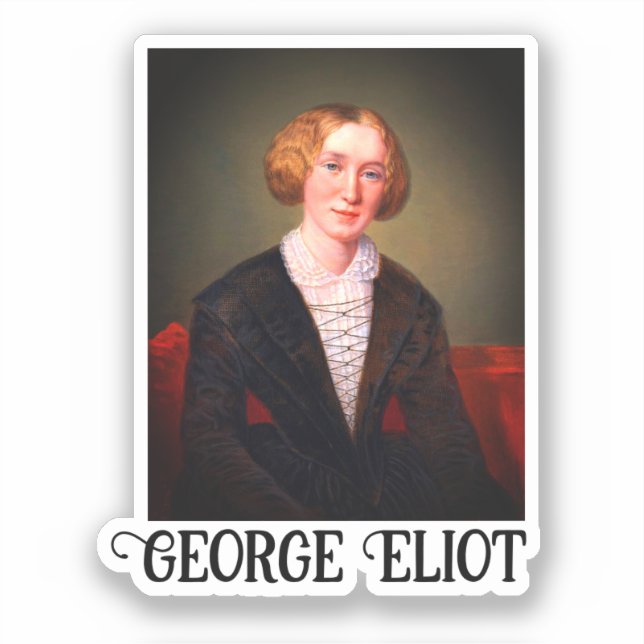 Adesivo George Eliot (Frente)